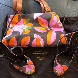 Kate Spade multi color heels